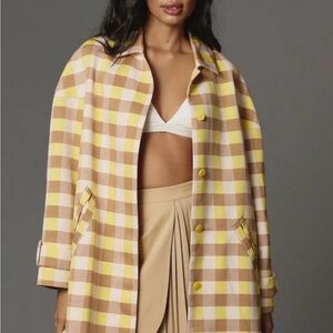 Maeve Plaid Women's Coat